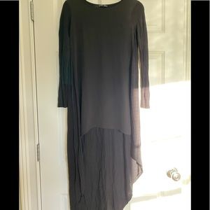 Zara high low top dress